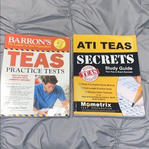 2 ATI Teas test practice/study books